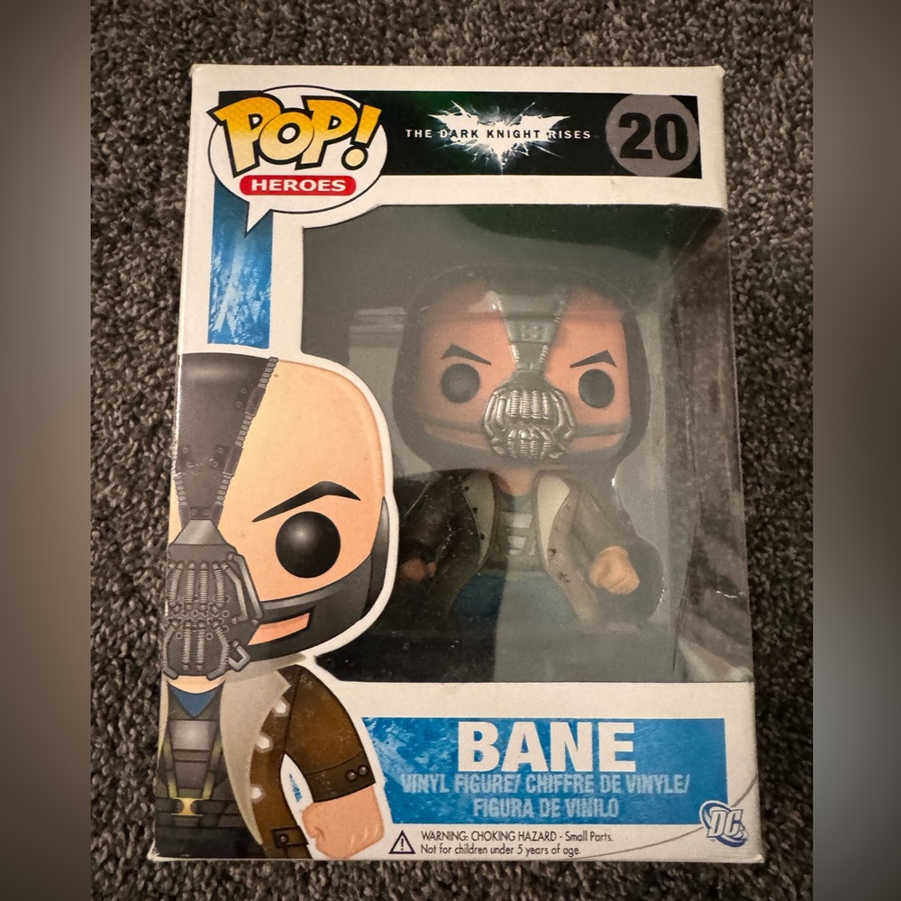 FUNKO POP HEROES THE DARK KNIGHT RISES #20 BANE VAULTED VINYL FIGURE